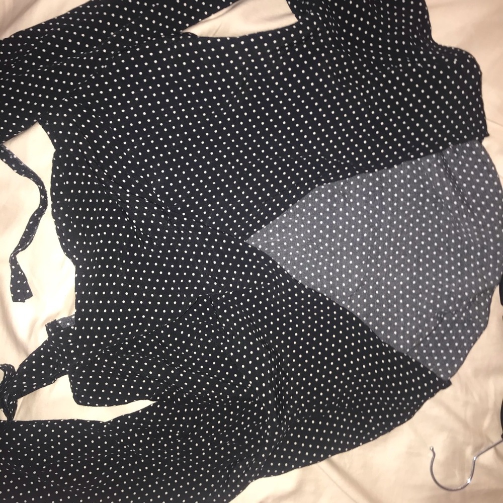 Brandy wrap top